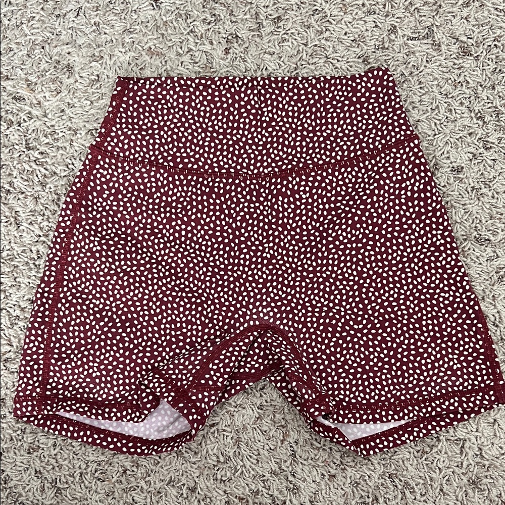 Women's Polka Dot High-Waisted Shorts